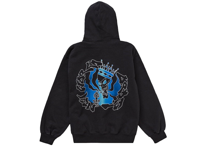 Supreme New World Order Hooded Sweatshirt Black