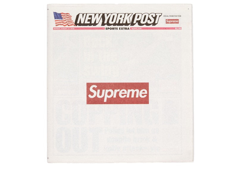 Supreme New York Post (Sports Extra Edition) Newspaper