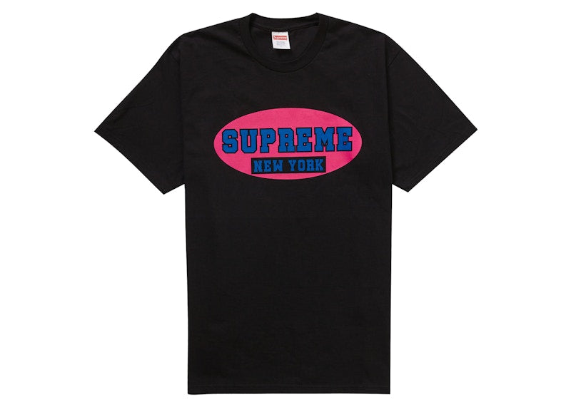 Supreme New York Tee Black