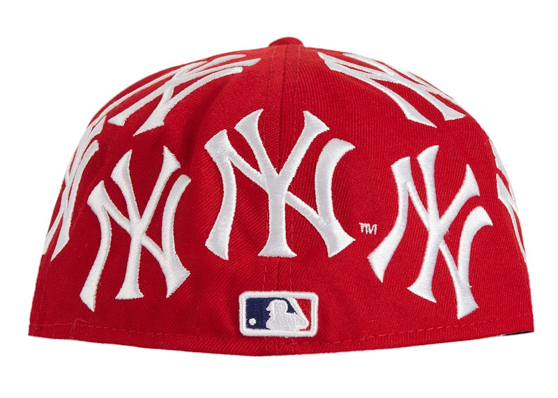 Supreme New York Yankees Box Logo New Era Red