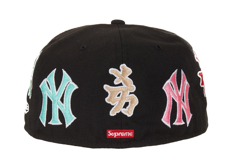 Supreme New York Yankees Kanji New Era Fitted Hat Black