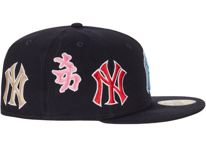 Supreme New York Yankees Kanji New Era Fitted Hat Navy