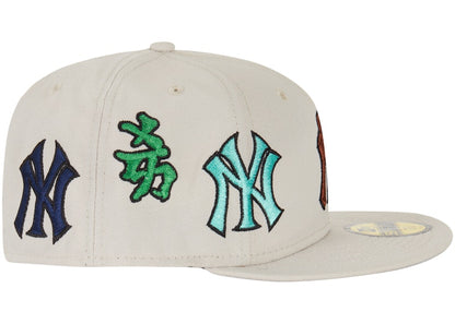 Supreme New York Yankees Kanji New Era Fitted Hat Tan