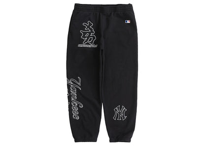 Supreme New York Yankees Kanji Sweatpant Black