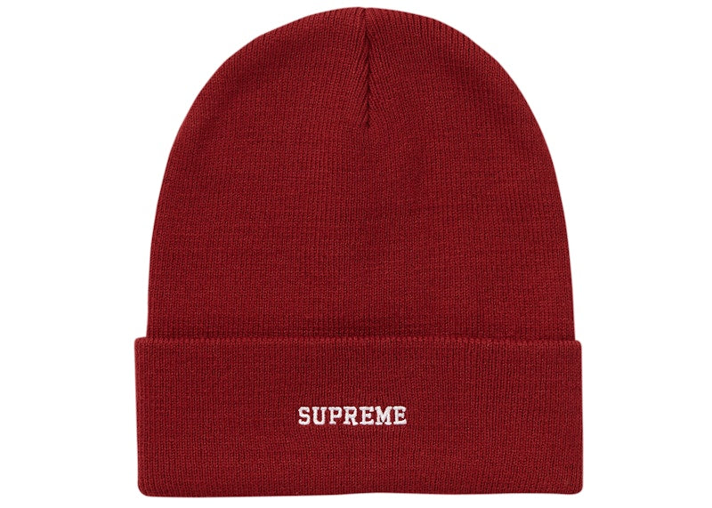 Supreme Nike Beanie Burgundy