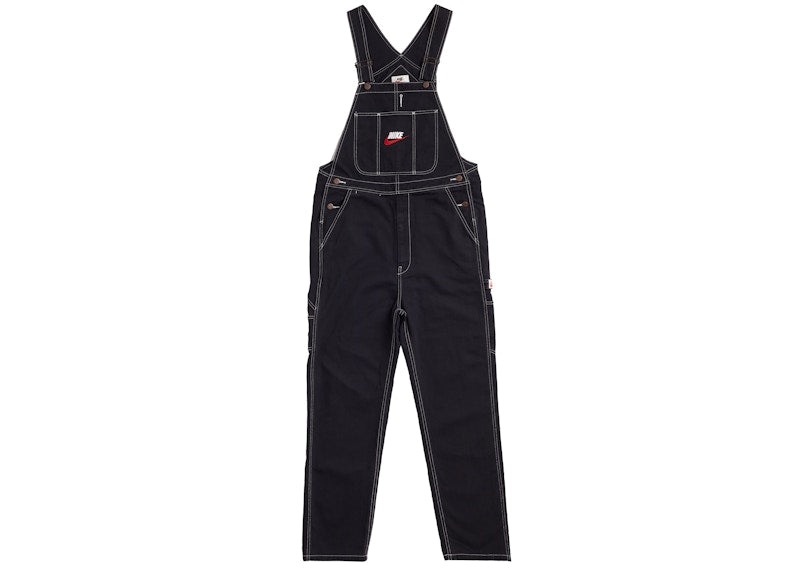 Supreme Nike Cotton Twill Overalls Black