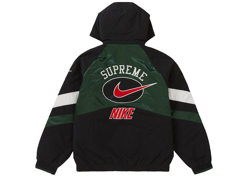Supreme Nike Hooded Sport Jacket Green