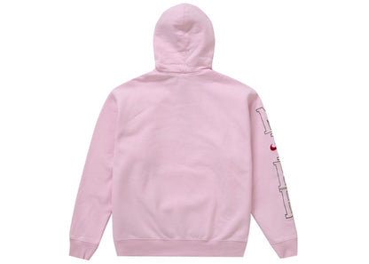 Supreme Nike Hooded Sweatshirt Light Pink