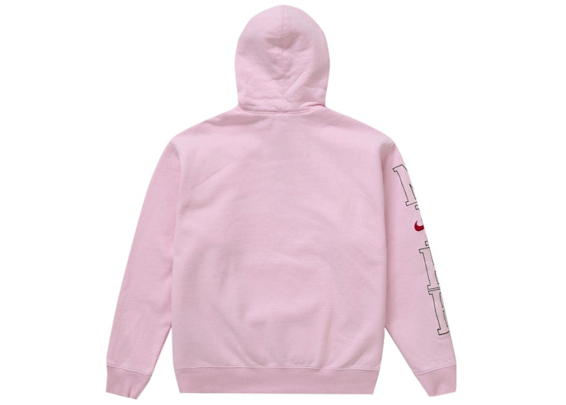 Supreme Nike Hooded Sweatshirt Light Pink