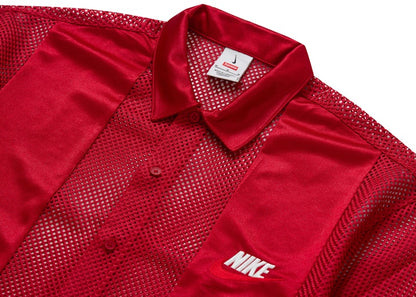 Supreme Nike Mesh S/S Shirt Red