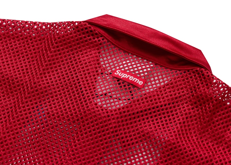 Supreme Nike Mesh S/S Shirt Red