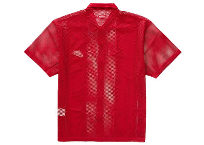 Supreme Nike Mesh S/S Shirt Red
