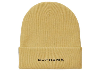 Supreme Nike Snakeskin Beanie Pale Yellow