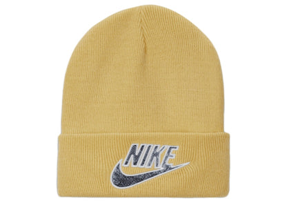 Supreme Nike Snakeskin Beanie Pale Yellow