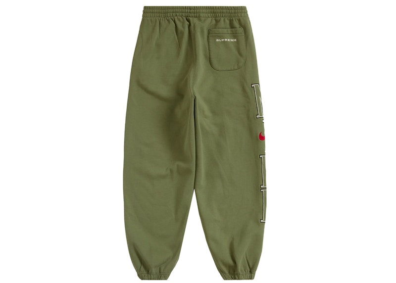 Supreme Nike Sweatpants Olive