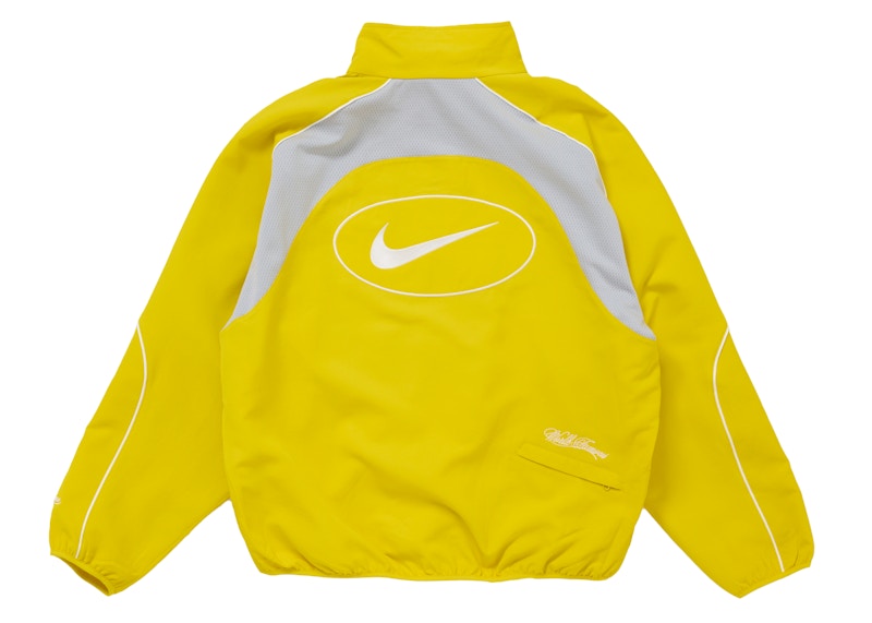 Supreme Nike Track Jacket Yellow