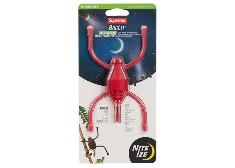 Supreme Nite Ize Buglit Red