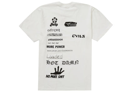 Supreme No More Shit Tee White