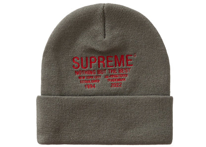 Supreme Nothing But Beanie Grey