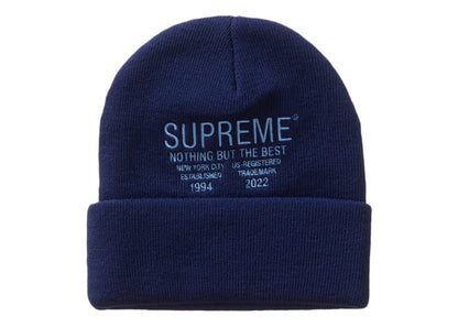 Supreme Nothing But Beanie Navy