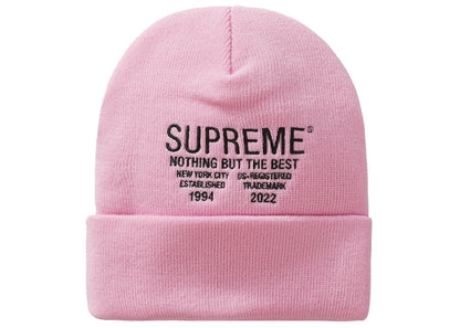 Supreme Nothing But Beanie Pink