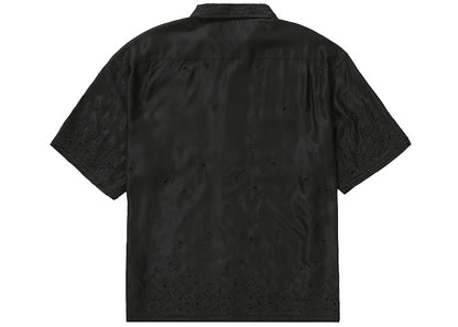 Supreme Nouveau Embroidered S/S Shirt Black