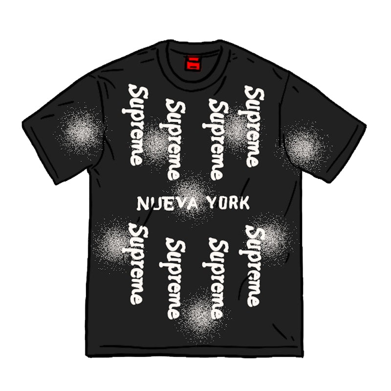 Supreme Nueva York S/S Top Black