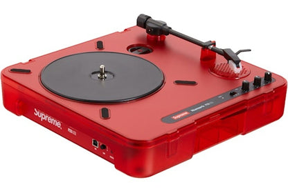 Supreme Numark PT01 Portable Turntable EU Plug Red