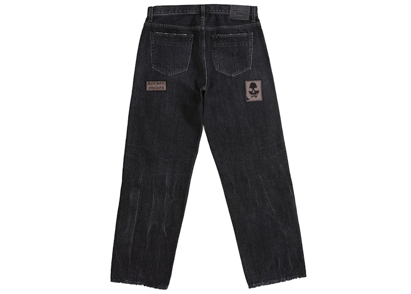 Supreme Number (N)ine Patches Loose Fit Jean Black