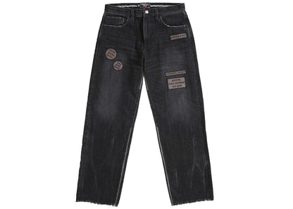 Supreme Number (N)ine Patches Loose Fit Jean Black