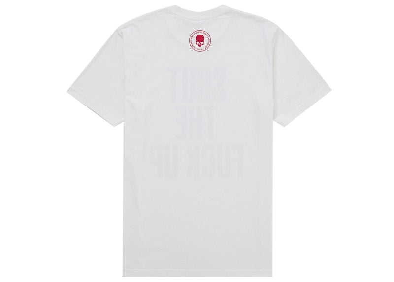 Supreme Number (N)ine Shut Up Tee White