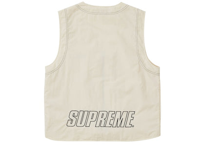 Supreme Nylon Cargo Vest OffWhite