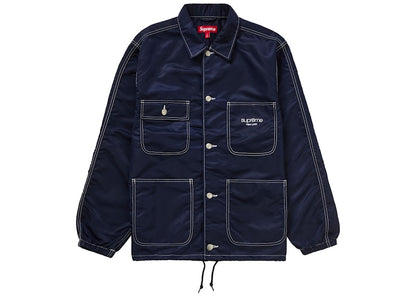 Supreme Nylon Chore Coat Navy