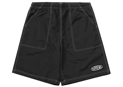 Supreme Nylon Painter Short Black