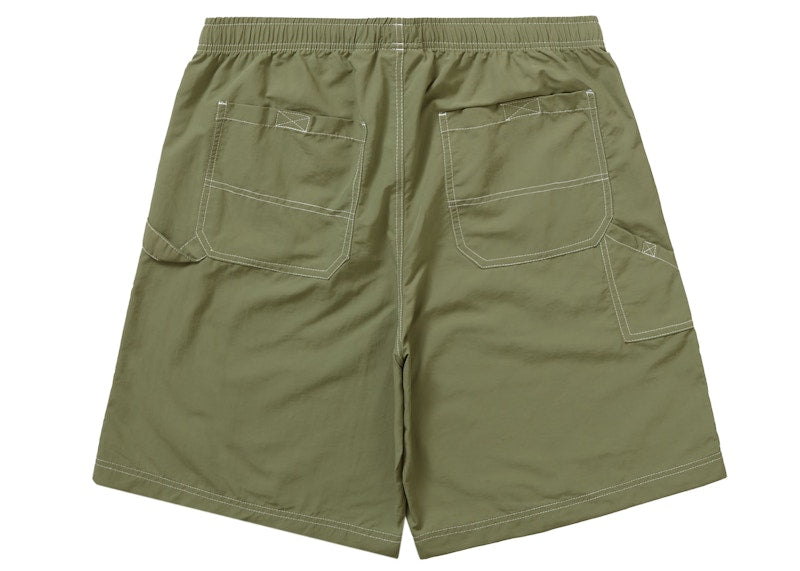Supreme Nylon Painter Short Olive