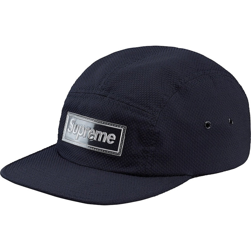 Supreme Nylon Pique Camp Cap Navy