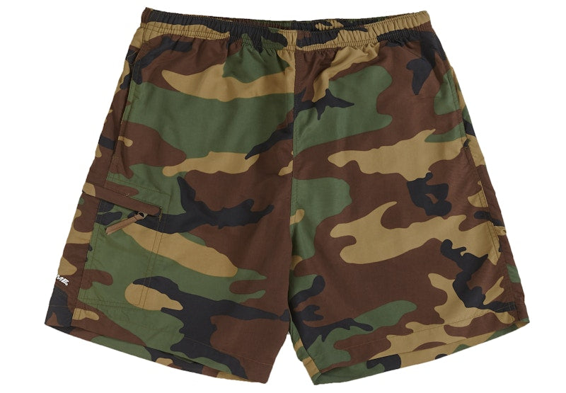 Supreme Nylon Trail Short Woodland Camo