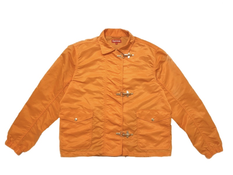Supreme Nylon Turnout Jacket Orange