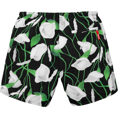 Supreme Nylon Water Short Black Floral