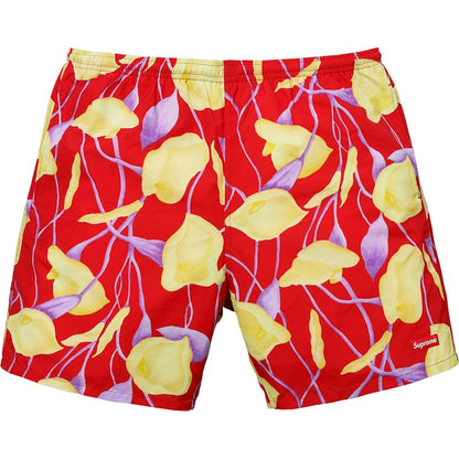 Supreme Nylon Water Short Red Floral