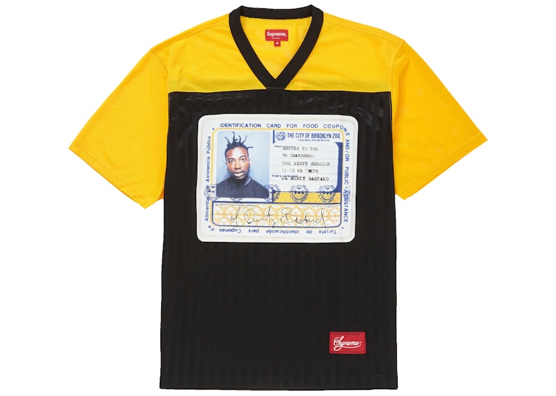 Supreme Ol' Dirty Bastard Football Top Gold