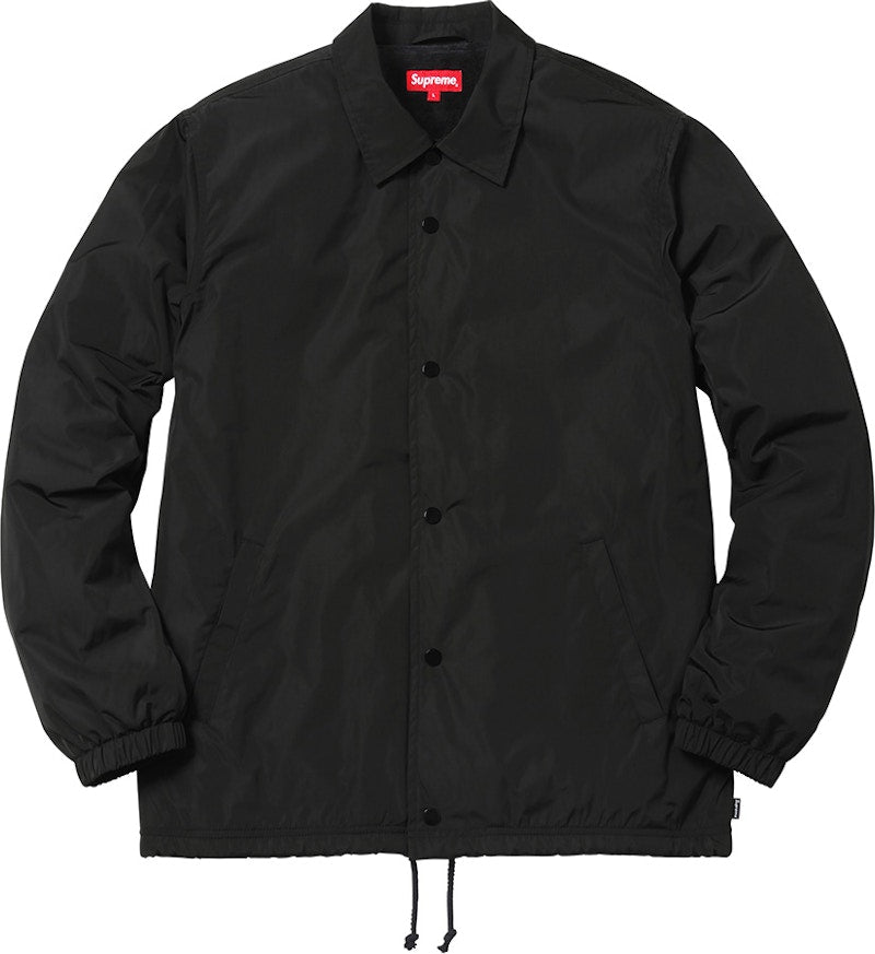 Supreme Old English Coaches Jacket Black