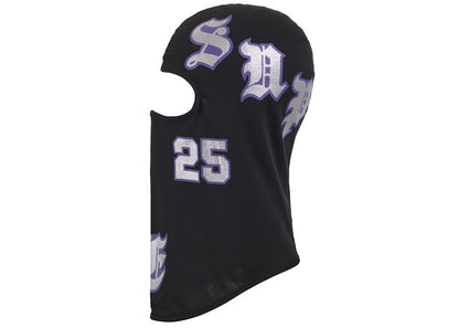 Supreme Old English Lightweight Balaclava Black