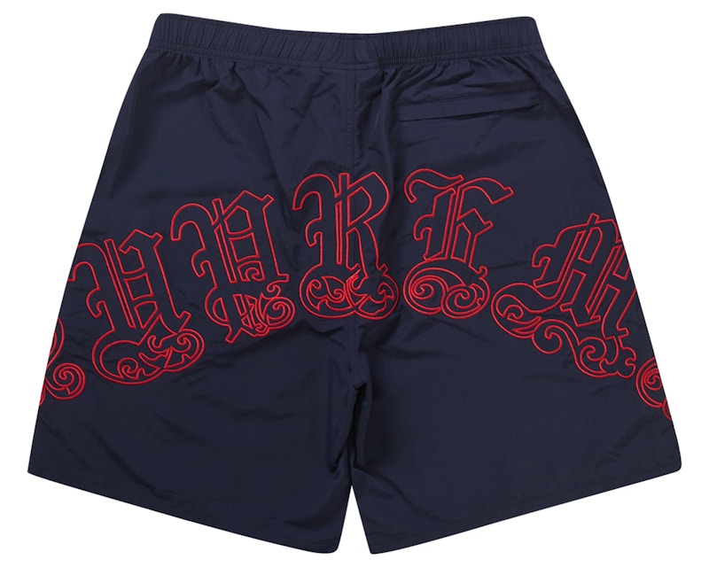 Supreme Old English Nylon Short Navy