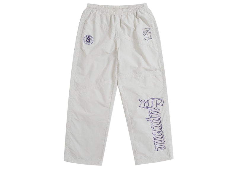 Supreme Old English Track Pant White