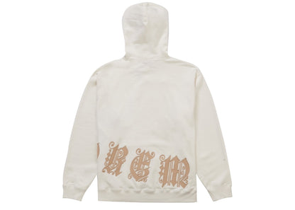 Supreme Old English Wrap Hooded Sweatshirt White