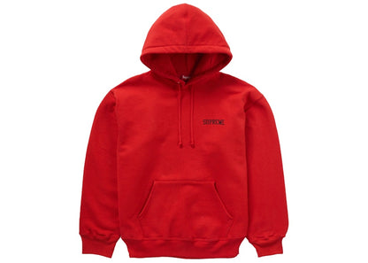 Supreme On God Hooded Sweatshirt Burnt Red