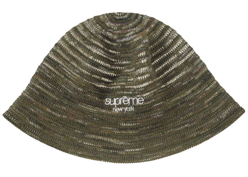 Supreme Open Knit Crusher Olive