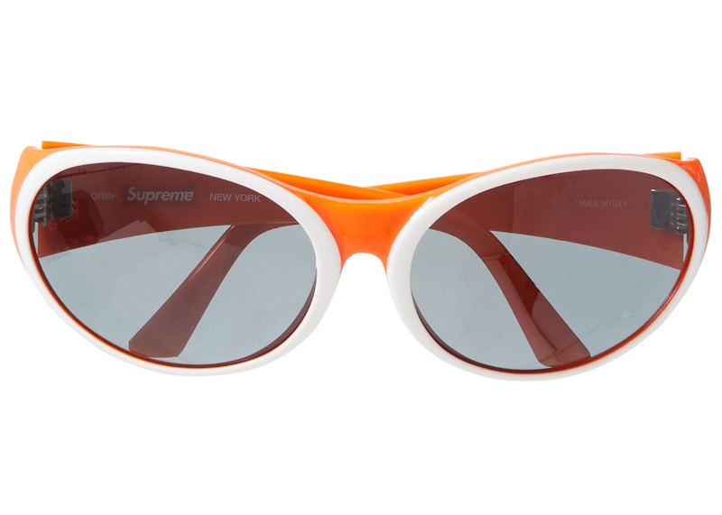 Supreme Orb Sunglasses Dark Orange