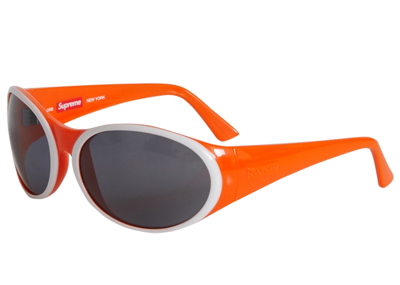 Supreme Orb Sunglasses Dark Orange
